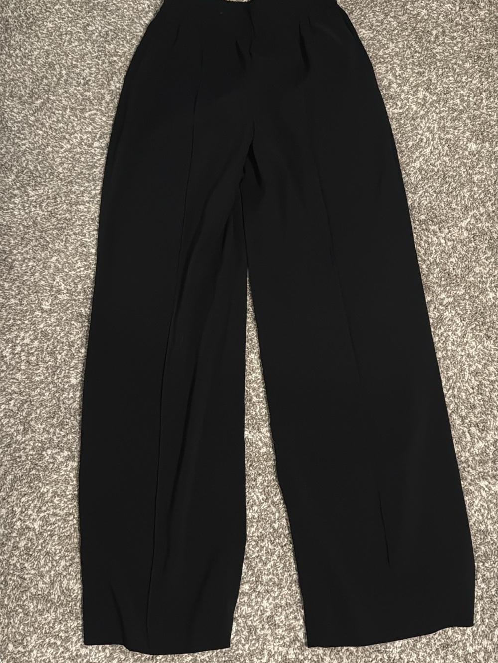 Express Black Front Crease Dress Pants